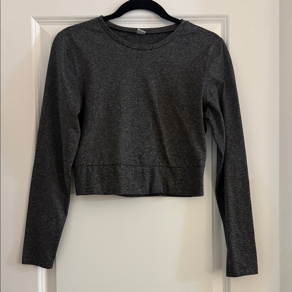 Old Navy Dark Gray Women's Crop Top